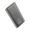 Hoco J83 (10000 mAh зі швидкою зарядкою 20W PD Type-C, 18W QC3.0 USB / Вхід: 18W Type-C, micro-USB) з LED індикатором, метал, чорний
