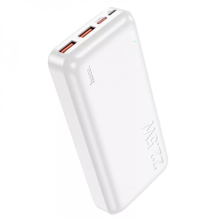 Hoco J101A Astute 22.5W 10000 mAh 2xUSB/Type-C білий