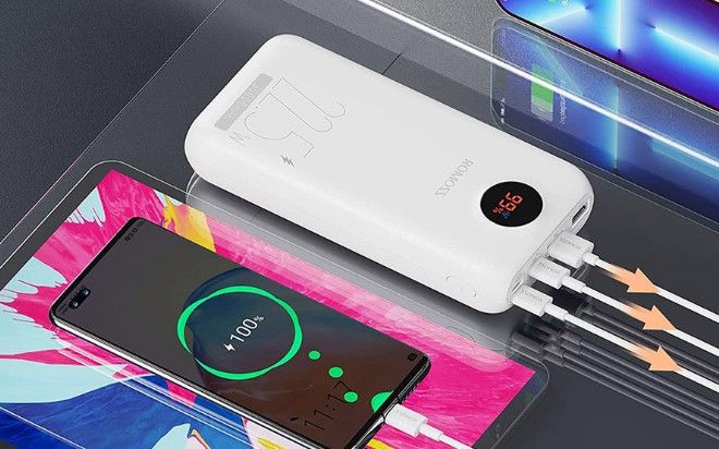 Romoss 30000 mAh 22.5W PSw30PF Біла