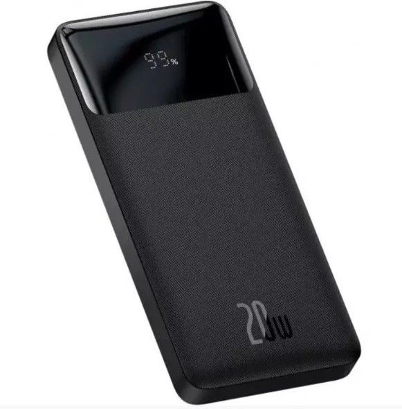Baseus Bipow Digital Display 10000 mAh 20W Black (Чорний)