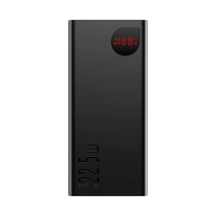 Baseus Adaman Metal Digital Display PD3.0+QC3.0 22.5W 10000 mAh Black (PPAD000001)