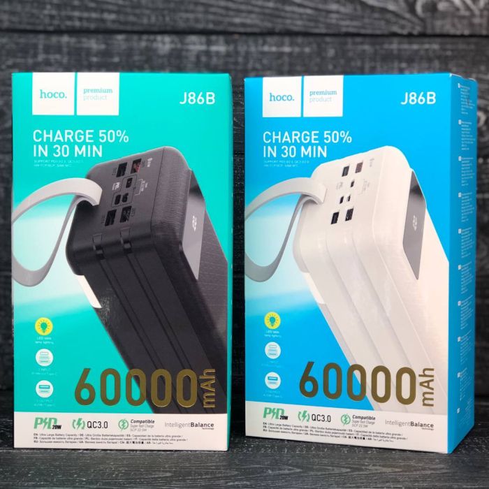 Hoco J86b 60000 mAh зовнішній акумулятор