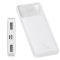 Baseus PPDML-I Bipow 15W 10000 mAh Out: 2USB + QC3.0 Type-C: 5V/3A Max 15W / In: Micro 5В/2А (10W), Type-C 5В/3А (15W) з Дисплеєм, White