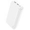 Hoco J91A (20000 mAh / Out: 2USB 5V/2A / In: Type-C, micro-USB 5V/2A ) з LED індикатором, білий