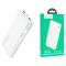Hoco J82 Easylink (10000 mAh / Out: 2USB 5V/2A / In: Type-C, micro-USB 5V/2A ) з LED індикатором, білий