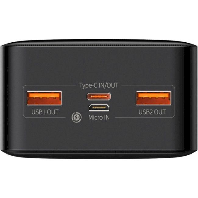 Baseus PPBD050401 30000 mAh Black