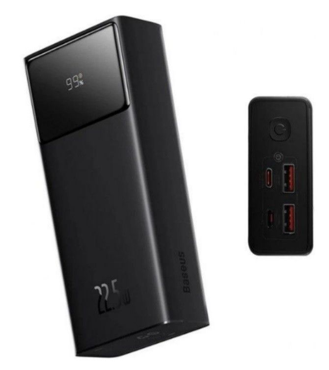 Baseus Star-Lord Digital Fast Charge 22,5W 30000 mAh черный
