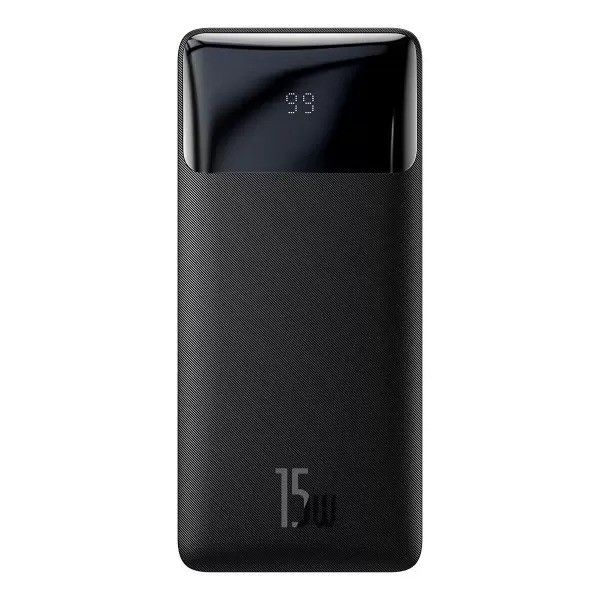 Baseus Bipow 20000 mAh 15W Чорний з LED дисплеєм