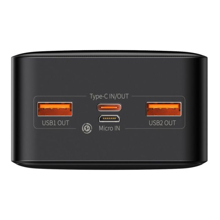 Baseus Bipow Overseas 20W 30000 mAh (PPBD050402) Чорний