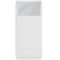 Baseus  PPDML-I02 Bipow Digital Display 10000 mAh 2USB/1Type-C, 3A/15W, QC| (153*69*17 мм) white