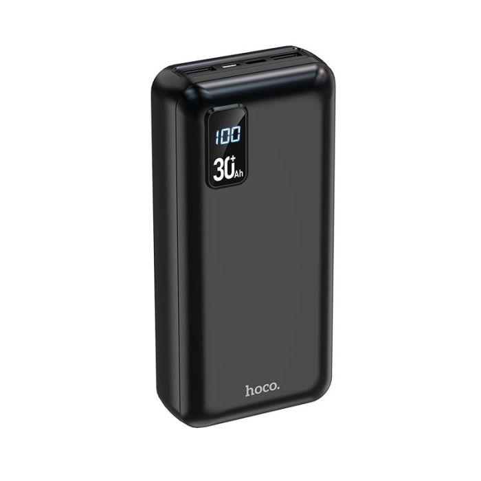 Hoco Serenity digital display large capacity DB34B 30000 mAh |2USB/Type-C, 2A| black