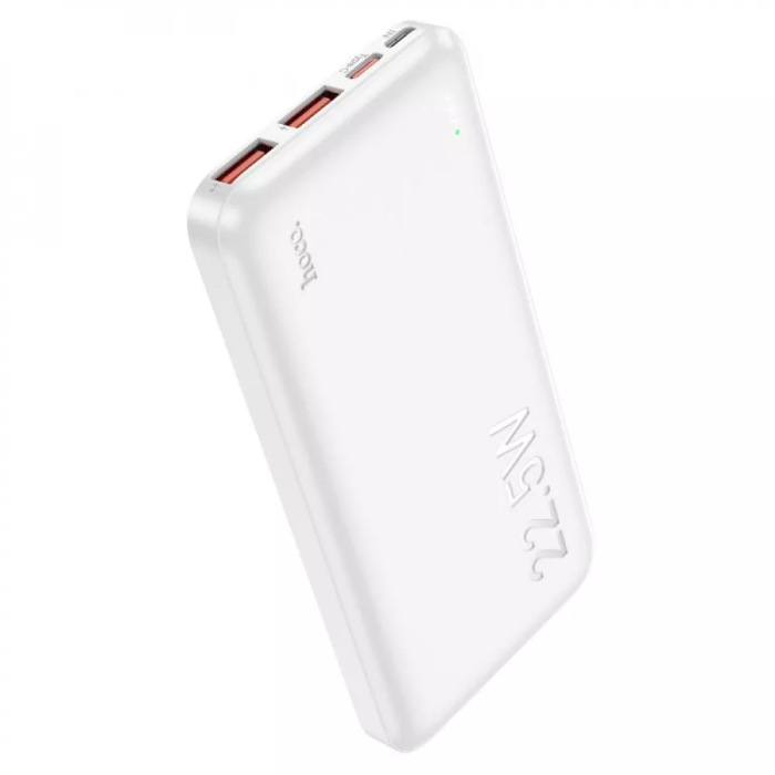 Hoco J101 Astute 22.5W 10000 mAh 2xUSB/Type-C білий