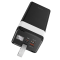 Hoco J86 PD20W+QC3.0 (22.5W) 40000 mAh портативная с дисплеем и фонариком Black