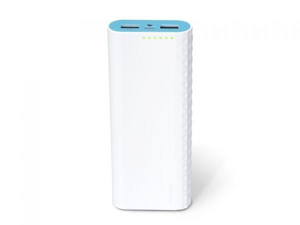 TP-LINK 15600 mAh 2 порта USB 2.0 с фонариком White (TL-PB15600)