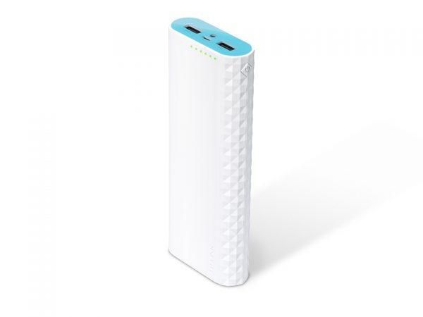 TP-LINK 15600 mAh 2 порта USB 2.0 с фонариком White (TL-PB15600)