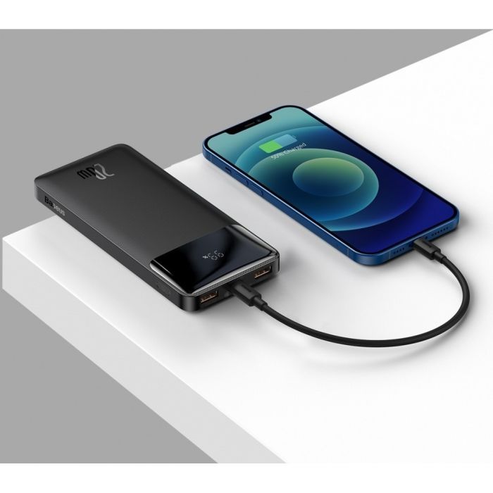 Baseus Bipow Digital Display 10000 mAh 20W Black (PPDML-L01)