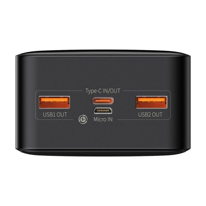 Baseus Bipow Digital Display 30000 mAh 20W Black (PPDML-N01)