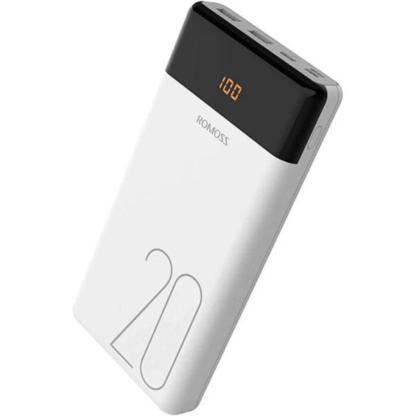 Romoss LT20 20000 mAh з екраном White (11240)