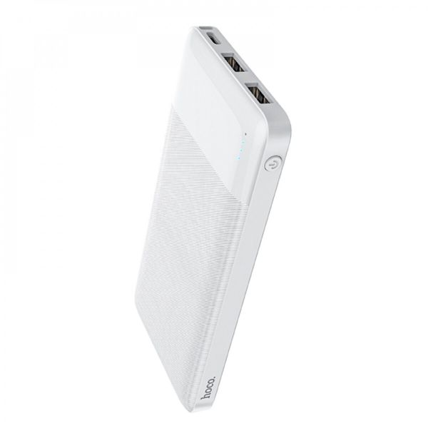Зовнішній аккумулятор Павербанк HOCO J72 Easy Travel Power Bank 10000mAh White