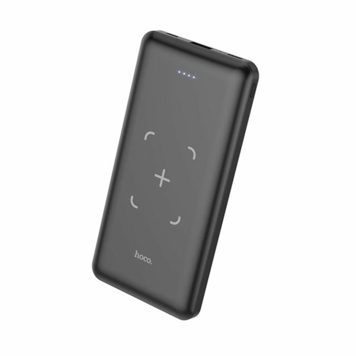 Hoco J50 Surf wireless charging mobile power bank(10000 mAh) Black