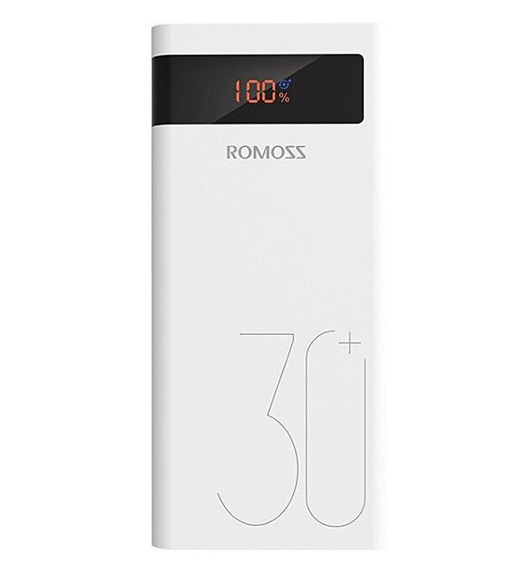 Romoss 30000 mAh Sense8P+ (PHP30-515-1134) біла