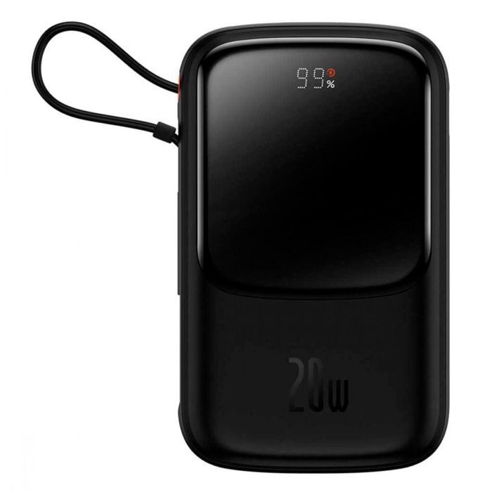 Baseus PPQD040001 Qpow Pro 20000 mAh із вбудованим кабелем iPhone