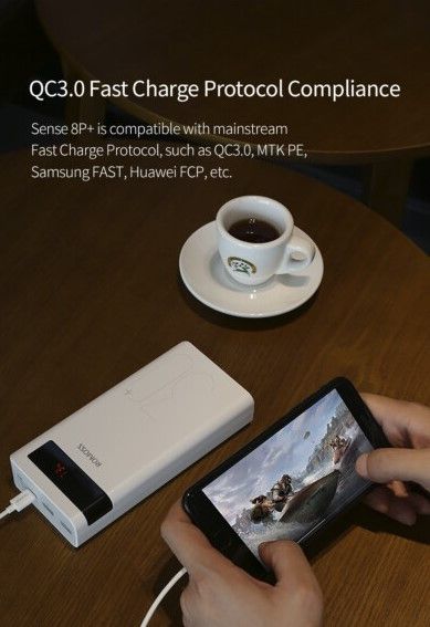 Romoss 30000 mAh Sense8P+ (PHP30-515-1134) біла