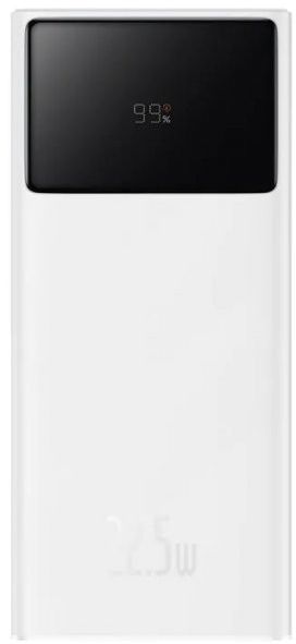 Baseus Star Lord Display 22.5W 30000 mAh White (PPXJ060102)