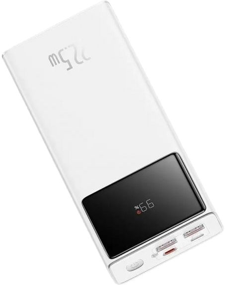 Baseus Star Lord Display 22.5W 30000 mAh White (PPXJ060102)
