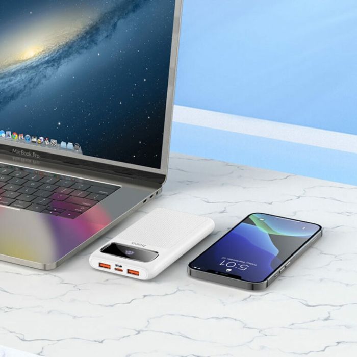 Hoco J81 10000 mAh 22.5W Fast Way Fully Compatible Швидка зарядка White