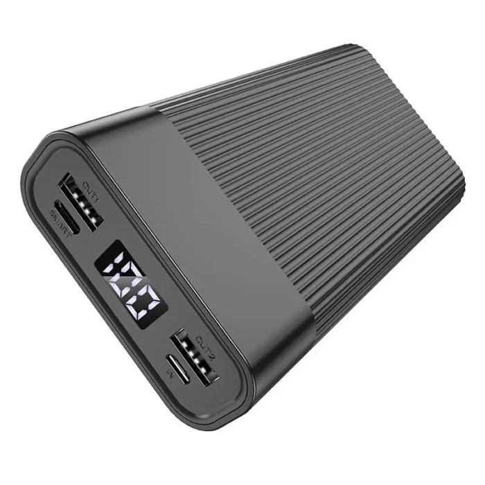 Hoco Wellspring J85 20000 mAh Type-C Чорний G-5161