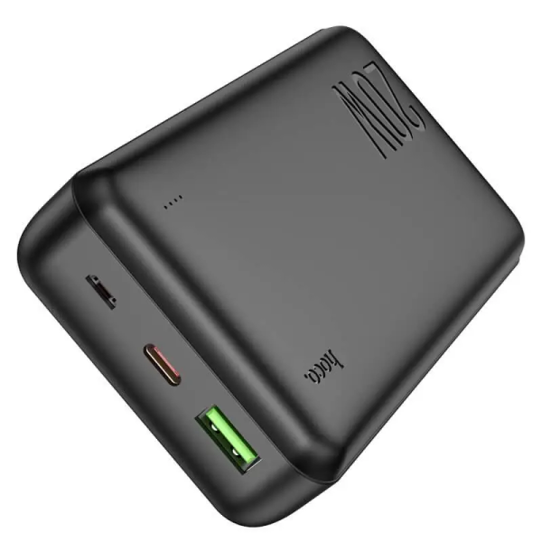 Powerbank Hoco J87A зі швидкою зарядкою 20000 mAh Type-C Чорний G-6574