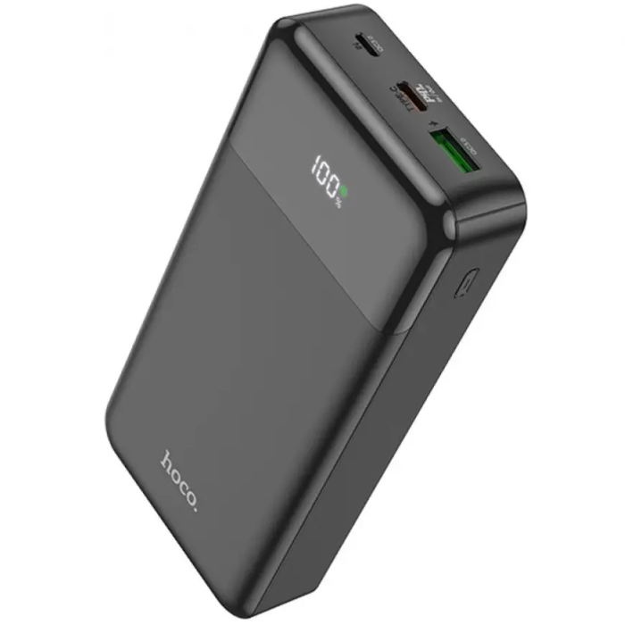 Hoco J102A зі швидкою зарядкою 20000 mAh Type-C Чорний G-7670