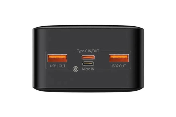 Baseus Bipow 30000 mAh 22.5W Quick Charge Black