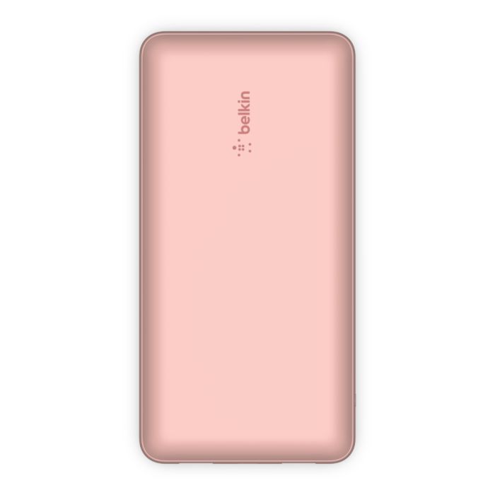 Belkin 15W Dual USB-A 20000 mAh Рожево-золотий (BPB012BTRG)
