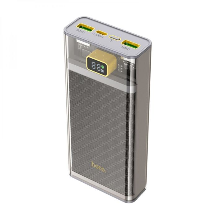 Hoco J103A Discovery edition 20000 mAh сила струму 3А PD+QC 3.0 22.5W Type-C,LED дисплей Сірий