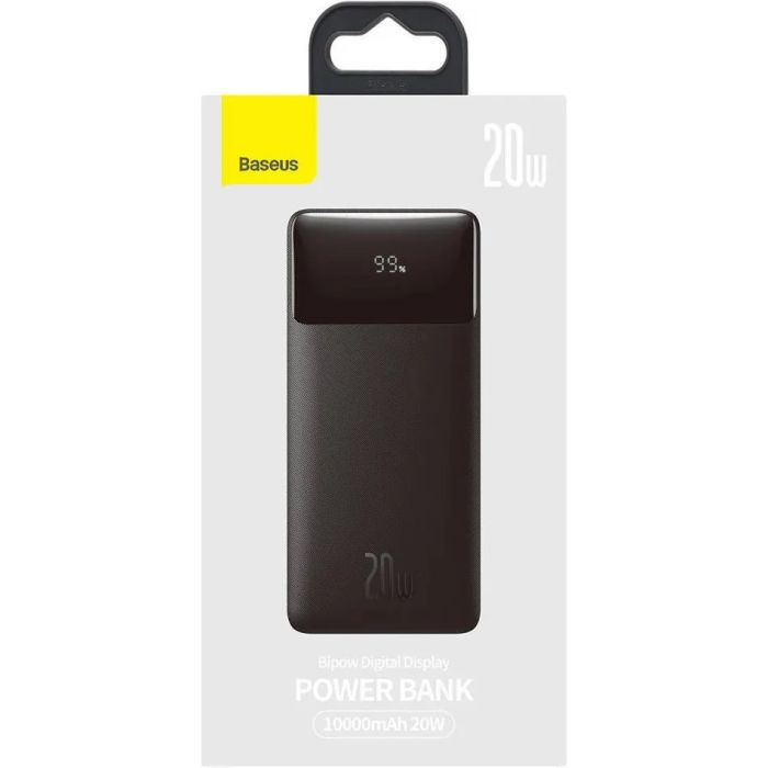 Baseus Bipow Digital Display 10000 mAh 20w (PPBD050301) чорний