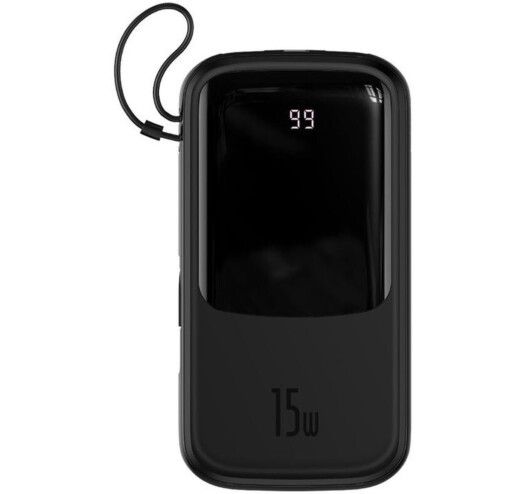 Baseus Qpow 20000 mAh 15 W Display (PPQD-F01) Black
