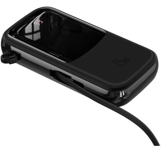 Baseus Qpow 20000 mAh 15 W Display (PPQD-F01) Black