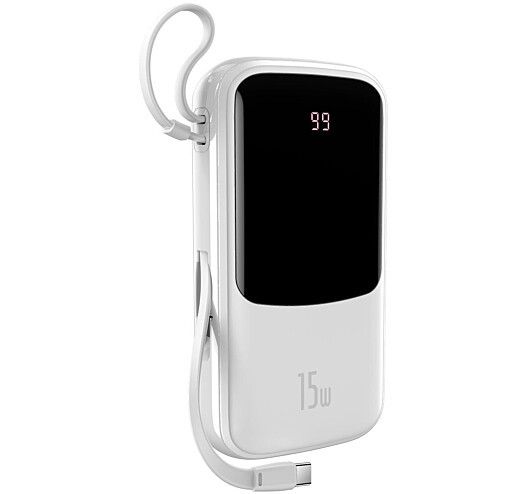 Baseus Qpow 20000 mAh 15 W Display (PPQD-G02) White