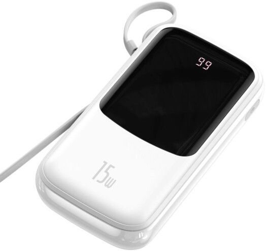 Baseus Qpow 20000 mAh 15 W Display (PPQD-G02) White