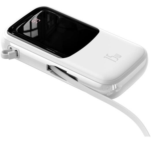 Baseus Qpow 20000 mAh 15 W Display (PPQD-G02) White