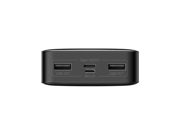 Baseus Bipow Digital Display 15W 20000 mAh Black (PPDML-J01) чорний