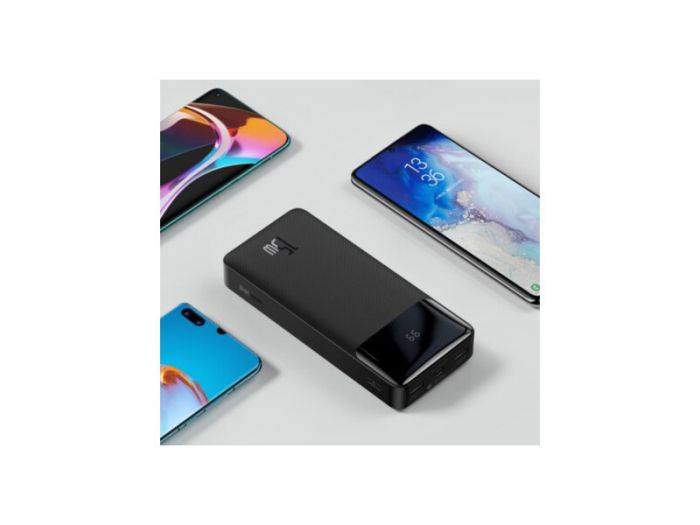Baseus Bipow Digital Display 15W 20000 mAh Black (PPDML-J01) чорний