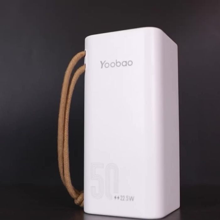 Yoobao H5 50000 мА·год 22.5 Вт Білий