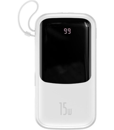 Baseus Qpow 20000 mAh 15W Display (PPQD-G02) White