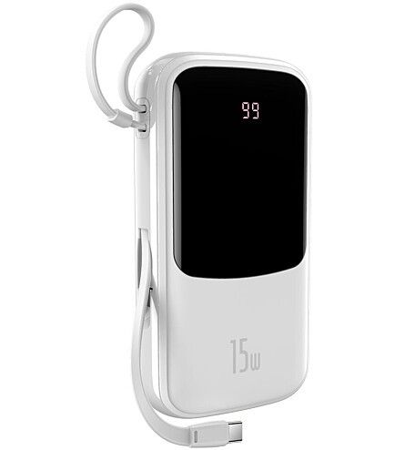 Baseus Qpow 20000 mAh 15W Display (PPQD-G02) White