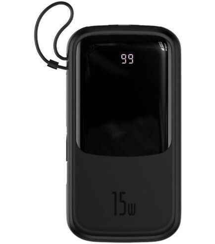 Baseus Qpow 20000 mAh 15W(+Type-C) PPQD-G01 Black
