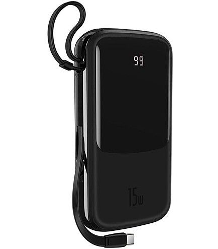 Baseus Qpow 20000 mAh 15W(+Type-C) PPQD-G01 Black