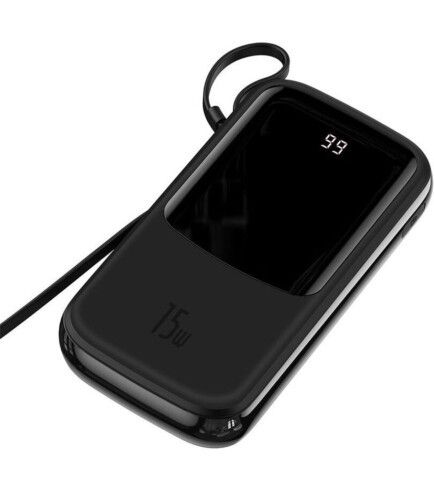 Baseus Qpow 20000 mAh 15W(+Type-C) PPQD-G01 Black